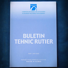 BULETIN TEHNIC RUTIER - NR. 6 / 2013