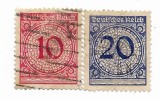 Germania - Rentpfennig, 1923 - valori obliterate