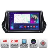 Navigatie Peugeot 2008 2020- Android radio gps internet 2+32 Kit-209-2020+EDT-E209V2 CarStore Technology