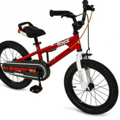 Bicicleta copii Royal Baby Freestyle 7.0 NF, roti 14inch, cadru otel (Rosu)