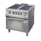 Masina de gatit electrica cu 4 plite patrate si cuptor