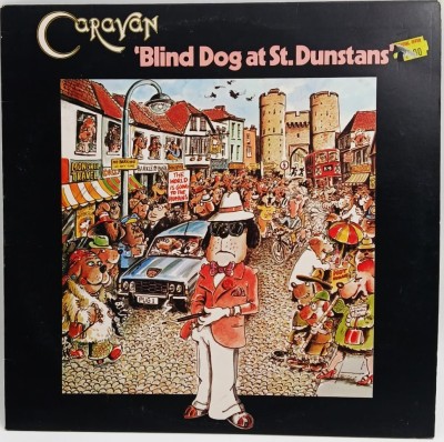 Caravan &amp;lrm;&amp;ndash; Blind Dog At St. Dunstans NM / VG+ vinil Lp disc art rock progresiv BTM UK 1976 foto
