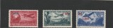ROMANIA 1952 LP 319 AVIATIE VALORI MARI SERIE CU SUPRATIPAR MNH NESTAMPILATA