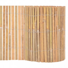 vidaXL Gard din bambus, 1000 x 30 cm foto