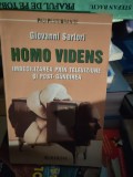 HOMO VIDENS - IMBECILIZAREA PRIN TELEVIZIUNE SI POST-G&Acirc;NDIREA- GIOVANNI SARTORI, HUMANITAS 2005 170 pag