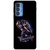 Husa compatibila cu Motorola Edge 20 Lite model the last robot walled e, Silicon, TPU, Viceversa, Transparent, Carcasa