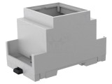 Carcasă pentru șină DIN, 90x53,2x53mm, gri PPO