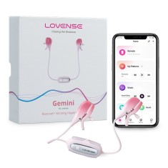 Lovense Gemini App-Controlled Vibrating Nipple Clamps#