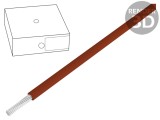 Cablu electric maro 4mm2 PVC Cu litat