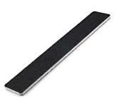 Inginails Pilă unghii profesională, neagră - rectangulară 80/80