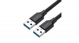 Ugreen Cablu USB (mascul) la USB (mascul), 1m - negru (US128 10370)