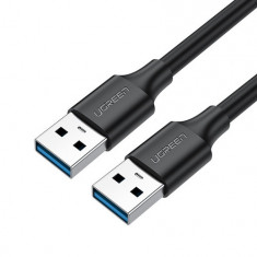 Ugreen Cablu USB (mascul) la USB (mascul), 1m - negru (US128 10370)