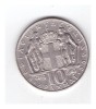 Moneda Grecia 10 drahme 1968, stare buna, curata, Europa, Cupru-Nichel