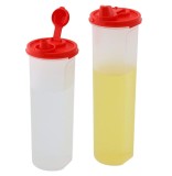 Cumpara ieftin Set 2 Recipiente pentru ulei si otet SIGNORA WARE, 900 si 1100 ml - SECOND
