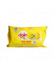 Servetele umede Dalin Soft &amp;amp; Clean, 72 bucati foto