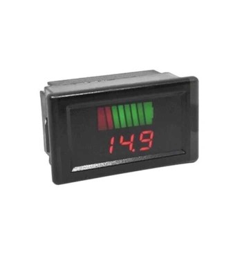 Voltmetru digital 12-72V cu display rosu ZX-EB120 VER. 5.0 foto