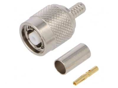 Mufă RP-TNC Reverse Mamă 50&amp;Omega; Crimpat PTFE foto