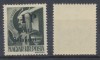 1945 Posta Salajului reimpresiune cu tus negru lucios timbru 1 P. pe 1 f. MNH, Nestampilat