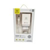 Incarcator Maxcell QC 3.0 18W set cu cablu Lightning Alb