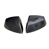 2X SIDE MIRROR CAP COVER CARBON AUDI Q5 SQ5 Q7 SQ7 4M0857528F 4M0857527F
