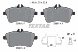 Set placute frana TEXTAR 2388101