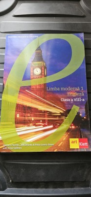 LIMBA MODERNA 1 ENGLEZA CLASA A VIII A HERBERT PUCHTA, JEFF STRANKS PETER LEVIS JONES IRINA SPATARU foto