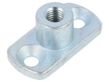 Flanșă Filetată din Oțel Zincat M12 30x24x60mm