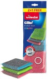 Bureti inox Vileda Power Inox Colors 2+1, pentru curatare eficienta