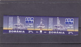 ROMANIA 2009 LP 1831 a - 100 ANI ROMGAZ SERIE CU VINIETA IN TRIPTIC, MNH, Istorie, Nestampilat