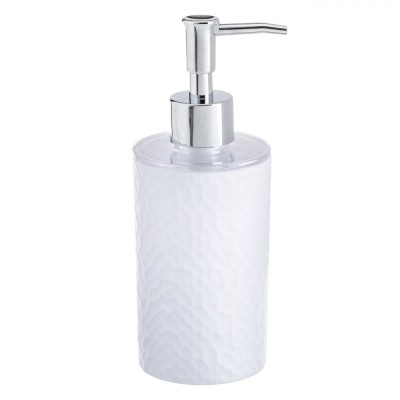 Dozator Săpun Lichid, Model Celular, Plastic, Culoare Albă, Capacitate 300 ml foto
