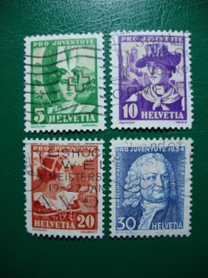 ELVETIA 1934 SERIE PRO JUVENTUTE foto