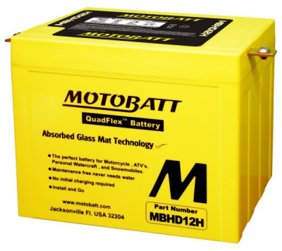 Baterie Moto Motobatt 33Ah 390A 12V MBHD12H foto