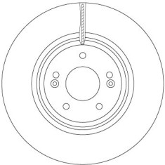 TRW DF6958S Disc frana