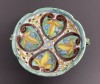 Vas din ceramica di Caltagirone, Italia, designer M. Lupo, realizat si pictat manual