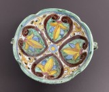 Cumpara ieftin Vas din ceramica di Caltagirone, Italia, designer M. Lupo, realizat si pictat manual