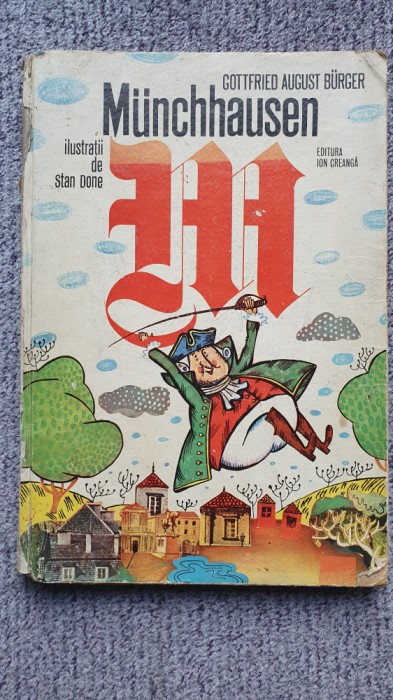 Munchhausen, Gottfried August Burger, 1977, 100 pagini stare buna