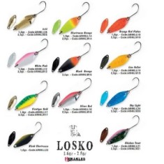 LINGURITA OSCILANTA COLMIC HERAKLES TROUT AREA LOSKO 1.6gr Chartreuse Orange foto