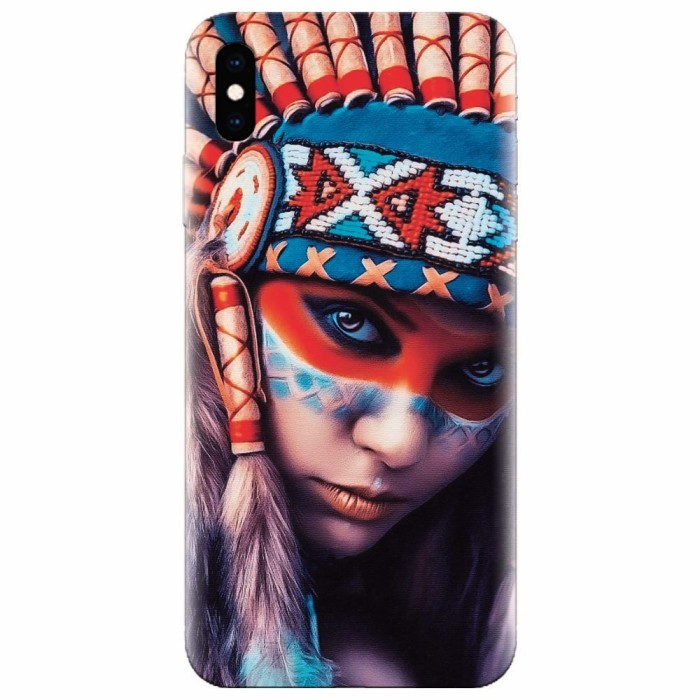 Husa silicon pentru Apple Iphone XS Max, Attractive Girl Model