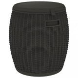 Cumpara ieftin Cutie depozitare de gradina 4 in 1, negru, polipropilena