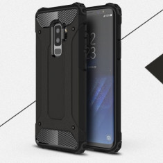 Husa Samsung Galaxy S9 Plus - Hybrid Armor Black foto