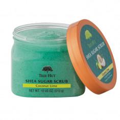 Exfoliant de corp Coconut Lime Tree Hut, 510 g, aroma cocos/lamaie foto