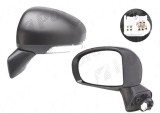 Oglinda exterioara Toyota Verso-S, 11.2010-2013, Stanga, reglare electrica; grunduit; incalzita; geam convex; cromat; 7 pini; cu LED indicator, View