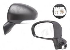 Oglinda exterioara Toyota Verso-S, 11.2010-2013, Stanga, reglare electrica; grunduit; incalzita; geam convex; cromat; 7 pini; cu LED indicator, View foto