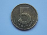 5 SOLES DE ORO 1978 PERU, America Centrala si de Sud