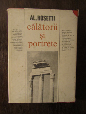 CALATORII SI PORTRETE -AL .ROSETTI , 1977 foto