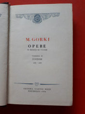 OPERE ? Maxim Gorki vol 3 Povestiri foto