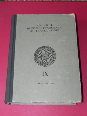 Anuarul Muzeului Etnografic al Transilvaniei 1977 foto