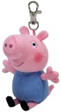 PLUS BRELOC TY 8.5CM BEANIE BELLIES PEPPA PIG GEORGE SuperHeroes ToysZone