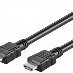 Cablu HDMI v1.4 cu ethernet tata - HDMI tata 15m 4K Ultra HD 30Hz 2160p ARC Goobay