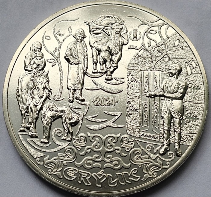200 tenge 2024 Kazakhstan, ER&Yacute;LIK, unc